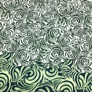 Rohelise-valge muster